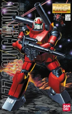 Bandai Gundam 1/100 MG 0079 RX-77-2Guncannon Model Kit -Bandai Sales 4543112070173