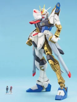 Bandai Gundam 1/100 MG Seed Destiny ZGMF-X20A Strike Freedom Gundam Model Kit -Bandai Sales 4543112480835c