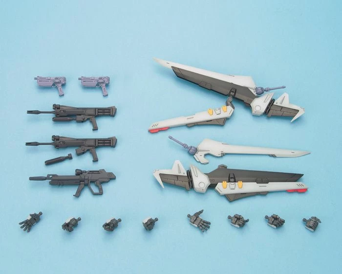 Bandai Gundam 1/100 MG Seed CE:73: Stargazer GAT-X105E+AQM/E-X09S Strike Noir Model Kit 10 Bandai Gundam 1/100 MG Seed CE:73: Stargazer GAT-X105E+AQM/E-X09S Strike Noir Model Kit - Image 10