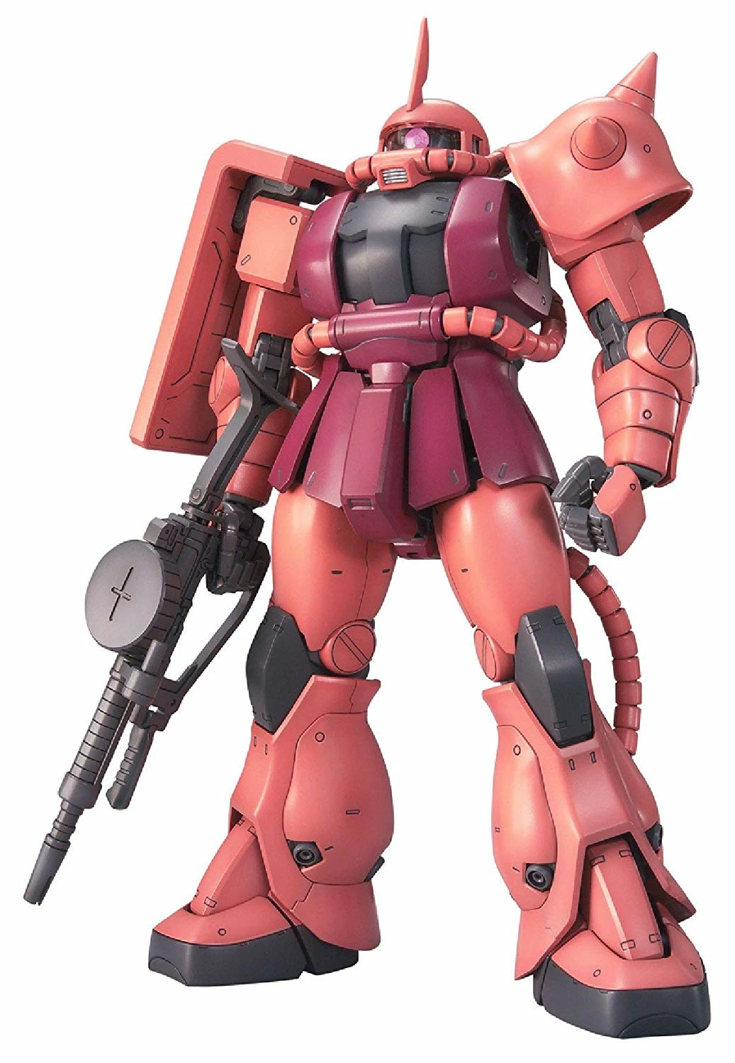 Bandai Gundam 1/100 MG MS-06S Char's Zaku II Zeon Ver. 2.0 Model Kit 1 Bandai Gundam 1/100 MG MS-06S Char's Zaku II Zeon Ver. 2.0 Model Kit