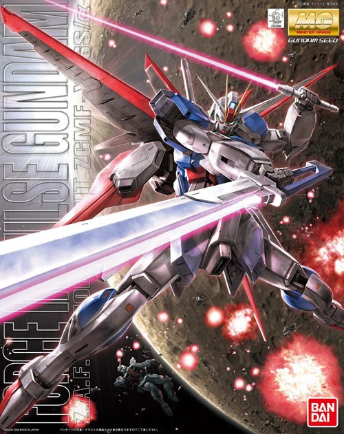 Bandai Gundam 1/100 MG Seed Destiny ZGMF-X56S/A Force Impulse Gundam Model Kit 6 Bandai Gundam 1/100 MG Seed Destiny ZGMF-X56S/A Force Impulse Gundam Model Kit - Image 6