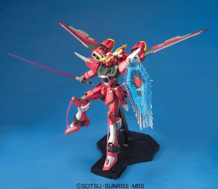 Bandai Gundam 1/100 MG Infinite Justice Z.A.F.GT. Mobile Suit ZGMF-X19A Seed Destiny Model Kit 6 Bandai Gundam 1/100 MG Infinite Justice Z.A.F.GT. Mobile Suit ZGMF-X19A Seed Destiny Model Kit - Image 6