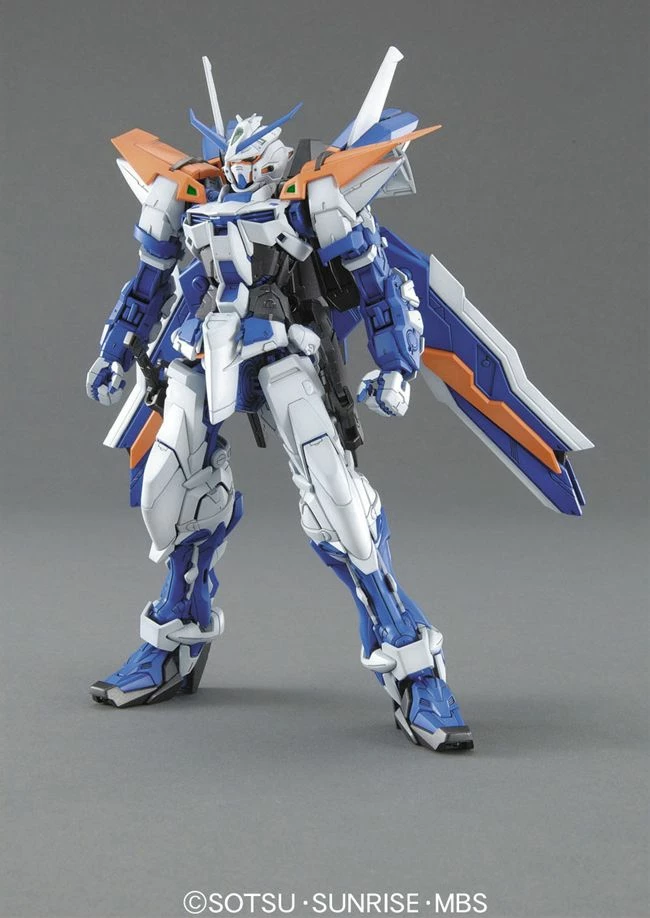 Bandai Gundam 1/100 MG Seed VS Astray MBF-P03 Gundam Astray Blue Frame Second Revise Model Kit 1 Bandai Gundam 1/100 MG Seed VS Astray MBF-P03 Gundam Astray Blue Frame Second Revise Model Kit