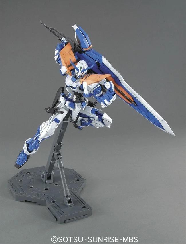 Bandai Gundam 1/100 MG Seed VS Astray MBF-P03 Gundam Astray Blue Frame Second Revise Model Kit 8 Bandai Gundam 1/100 MG Seed VS Astray MBF-P03 Gundam Astray Blue Frame Second Revise Model Kit - Image 8