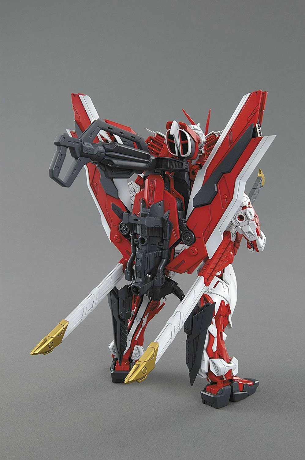 Bandai Gundam 1/100 MG SeedVs Astray MBF-02KAI Gundam Astray Red Frame Custom (Kai) Model Kit 3 Bandai Gundam 1/100 MG SeedVs Astray MBF-02KAI Gundam Astray Red Frame Custom (Kai) Model Kit - Image 3