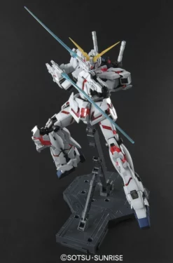 Bandai Gundam 1/100 MG RX-0 Unicorn Gundam (OVA) Full Psycho-Frame Model Kit -Bandai Sales 4543112620538 c