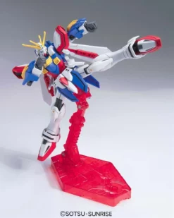 Bandai Gundam 1/144 HGUC #110 HGFC G Gundam GF13-017NJII God Gundam (Burning Gundam) Model Kit -Bandai Sales 4543112631183d