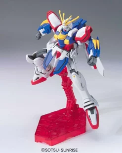 Bandai Gundam 1/144 HGUC #110 HGFC G Gundam GF13-017NJII God Gundam (Burning Gundam) Model Kit -Bandai Sales 4543112631183e