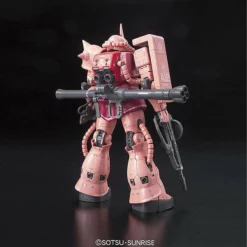 Bandai Gundam 1/144 RG #02 Gundam 0079 MS-06S Zaku II (Char Aznable's Custom) Model Kit -Bandai Sales 4543112655110c
