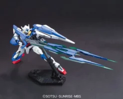 Bandai Gundam 1/100 MG OO GNT-0000 00 Qan[t] Quanta Celestial Being Model Kit -Bandai Sales 4543112656544h