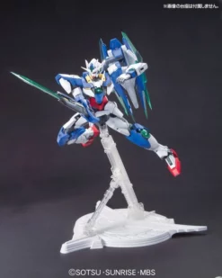 Bandai Gundam 1/100 MG OO GNT-0000 00 Qan[t] Quanta Celestial Being Model Kit -Bandai Sales 4543112656544j