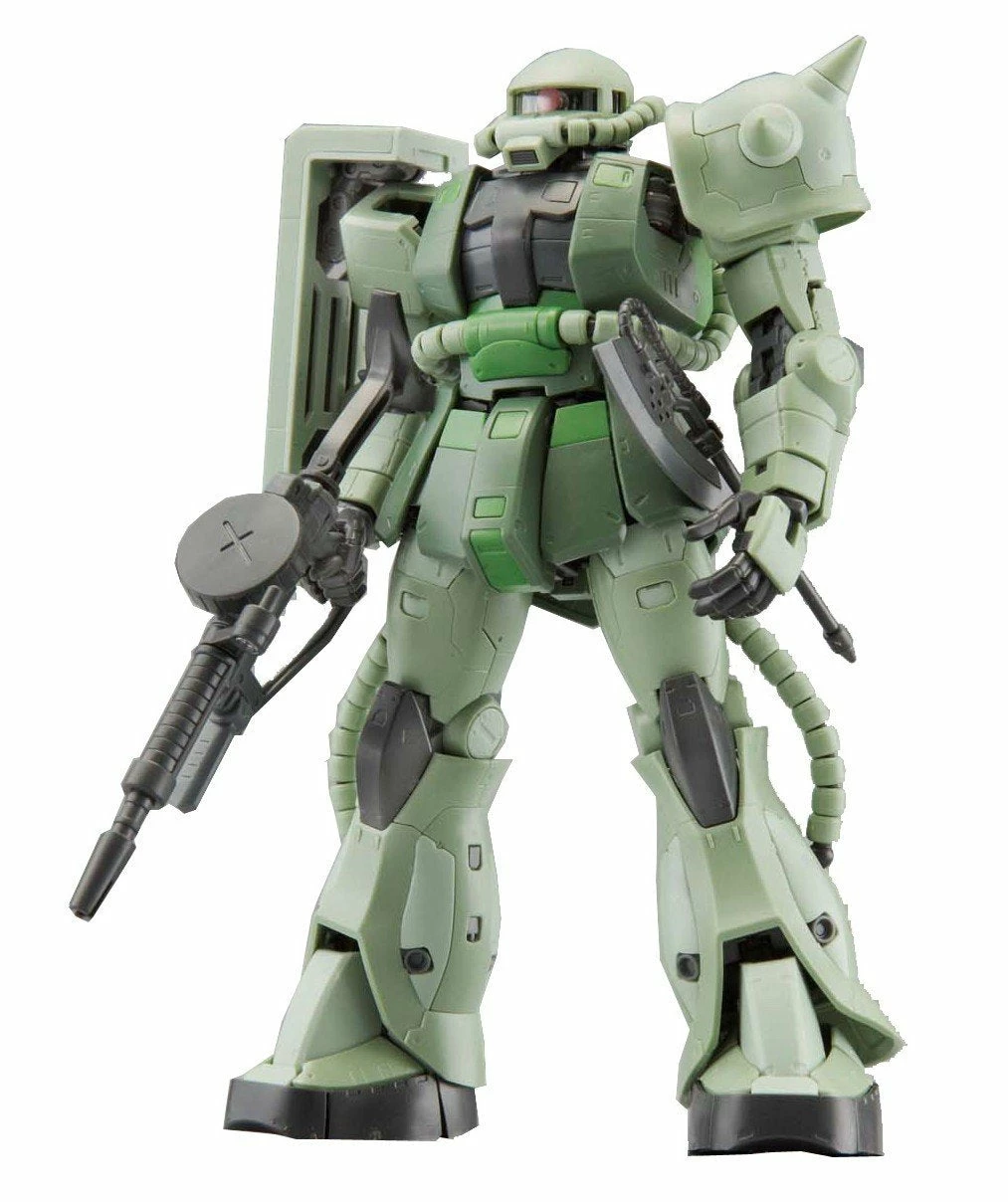 Bandai Gundam 1/144 RG #04 Gundam 0079 MS-06F Zaku II Model Kit 1 Bandai Gundam 1/144 RG #04 Gundam 0079 MS-06F Zaku II Model Kit