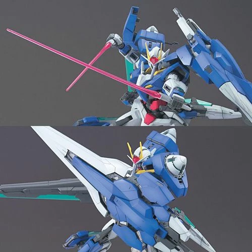 Bandai Gundam 1/100 MG 00 OO Gundam Seven Sword/G GN-0000GNHW/7SG Celestial Being Model Kit 3 Bandai Gundam 1/100 MG 00 OO Gundam Seven Sword/G GN-0000GNHW/7SG Celestial Being Model Kit - Image 3