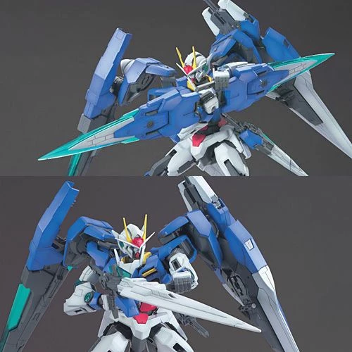 Bandai Gundam 1/100 MG 00 OO Gundam Seven Sword/G GN-0000GNHW/7SG Celestial Being Model Kit 4 Bandai Gundam 1/100 MG 00 OO Gundam Seven Sword/G GN-0000GNHW/7SG Celestial Being Model Kit - Image 4