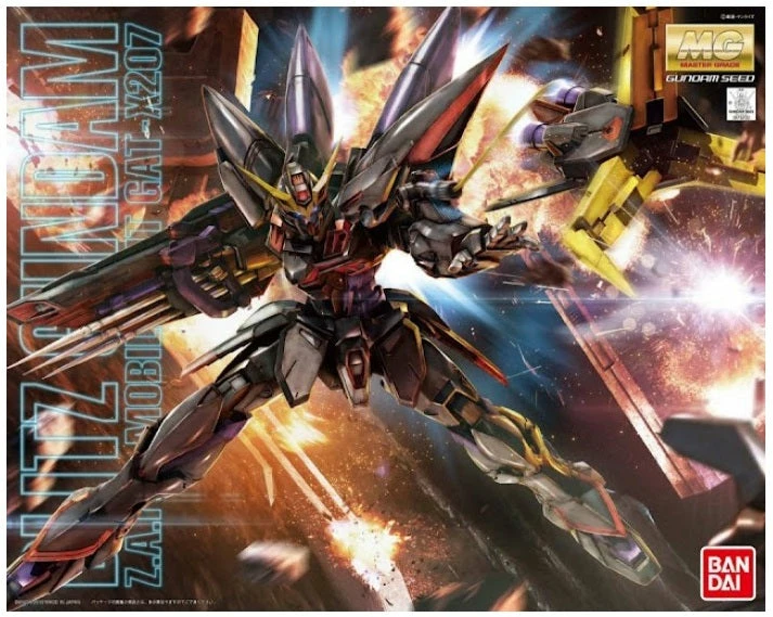 Bandai Gundam 1/100 MG Seed GAT-X207 Blitz Gundam Z.A.F.T. Model Kit 8 Bandai Gundam 1/100 MG Seed GAT-X207 Blitz Gundam Z.A.F.T. Model Kit - Image 8