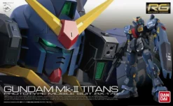Bandai Gundam 1/144 RG #07 Zeta Gundam RX-178 Gundam Mk-II Titans Model Kit -Bandai Sales 4543112757166z