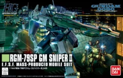 Bandai Gundam 1/144 HGUC #146 Gundam 0080: War In The Pocket RGM-79SP GM Sniper II Model Kit -Bandai Sales 4543112779168