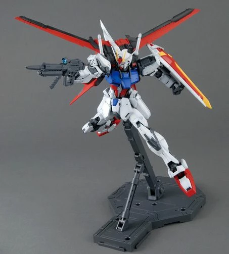 Bandai Gundam 1/100 MG Seed GAT-X105+AQM/E-X01 Aile Strike Gundam Ver. RM Model Kit 3 Bandai Gundam 1/100 MG Seed GAT-X105+AQM/E-X01 Aile Strike Gundam Ver. RM Model Kit - Image 3