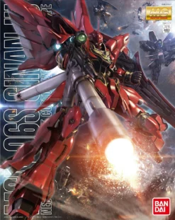 Bandai Gundam 1/100 MG MSN-06S Sinanju OVA Animation Color Ver Unicorn Model Kit -Bandai Sales 4543112815972