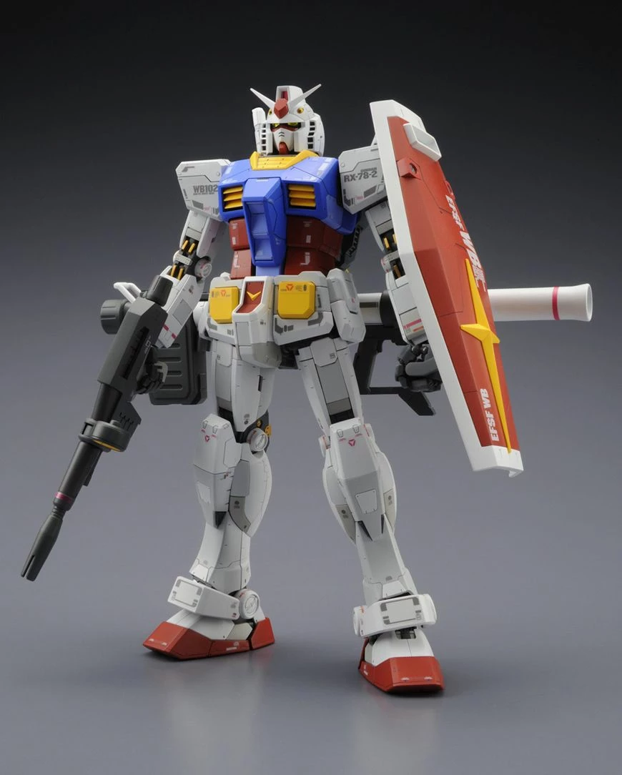Bandai Gundam 1/100 MG 0079 RX-78-2 Gundam Ver. 3.0 Model Kit 1 Bandai Gundam 1/100 MG 0079 RX-78-2 Gundam Ver. 3.0 Model Kit