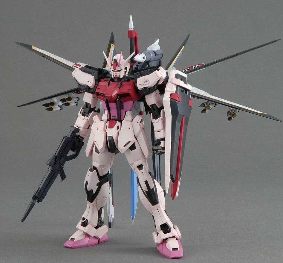 Bandai Gundam 1/100 MG Seed Destiny MBF-02 Strike Rouge + Ew454F Ootori Ver. RM Model Kit 1 Bandai Gundam 1/100 MG Seed Destiny MBF-02 Strike Rouge + Ew454F Ootori Ver. RM Model Kit