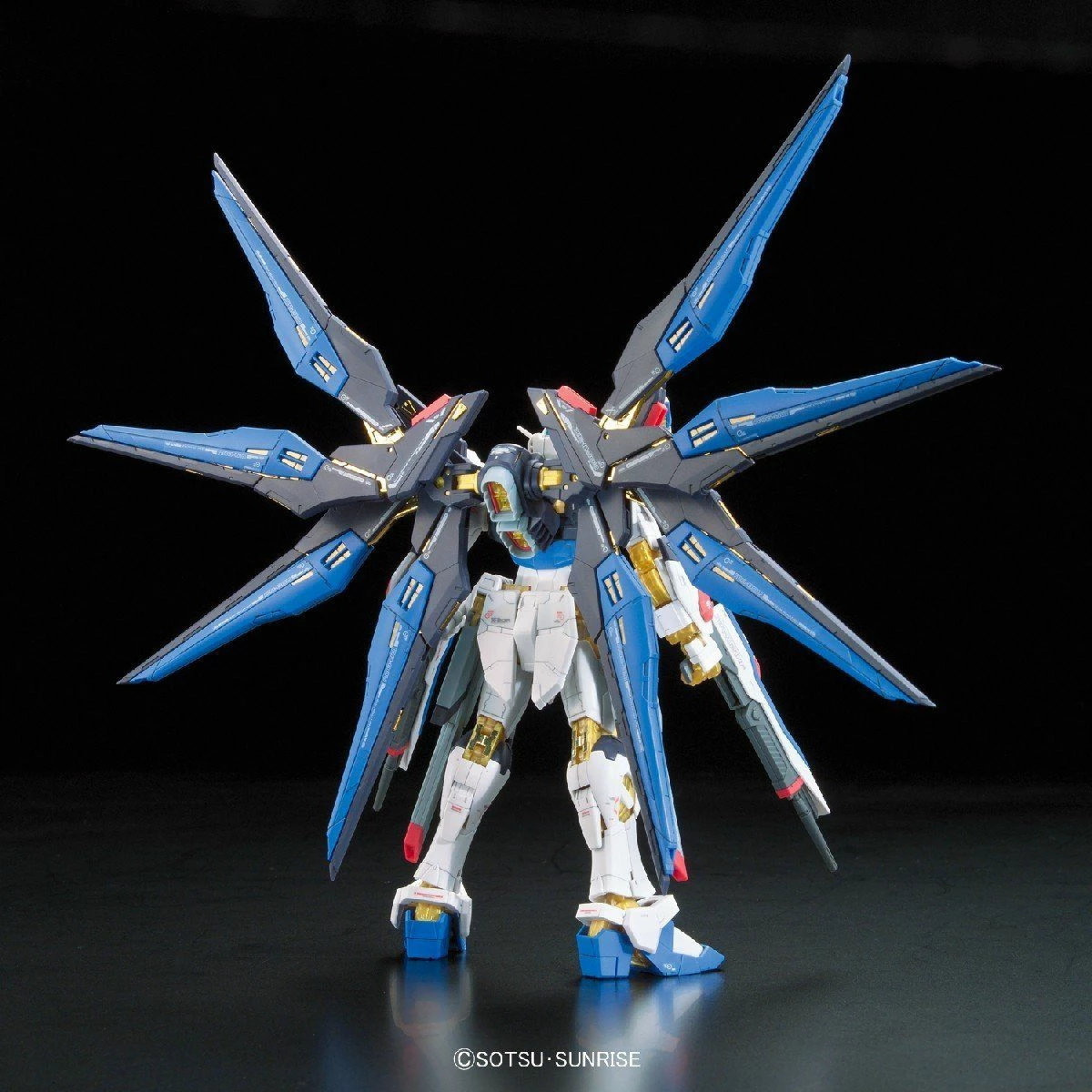 Bandai Gundam 1/144 RG #14 Seed Destiny ZGMF-X20A Strike Freedom Gundam Model Kit 2 Bandai Gundam 1/144 RG #14 Seed Destiny ZGMF-X20A Strike Freedom Gundam Model Kit - Image 2