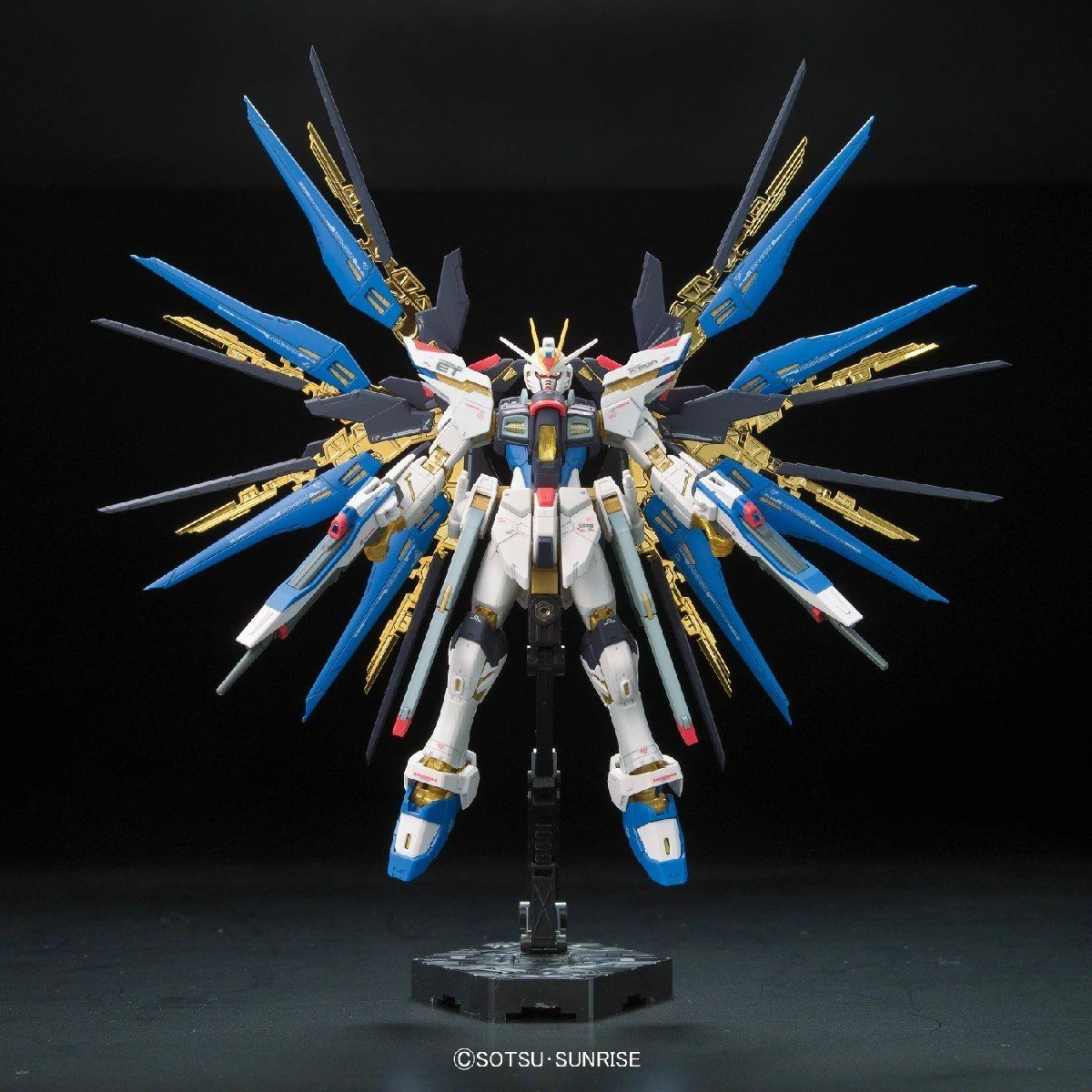 Bandai Gundam 1/144 RG #14 Seed Destiny ZGMF-X20A Strike Freedom Gundam Model Kit 3 Bandai Gundam 1/144 RG #14 Seed Destiny ZGMF-X20A Strike Freedom Gundam Model Kit - Image 3