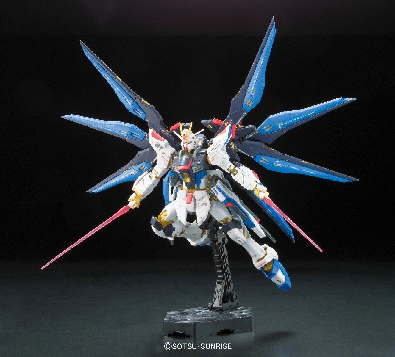 Bandai Gundam 1/144 RG #14 Seed Destiny ZGMF-X20A Strike Freedom Gundam Model Kit 6 Bandai Gundam 1/144 RG #14 Seed Destiny ZGMF-X20A Strike Freedom Gundam Model Kit - Image 6