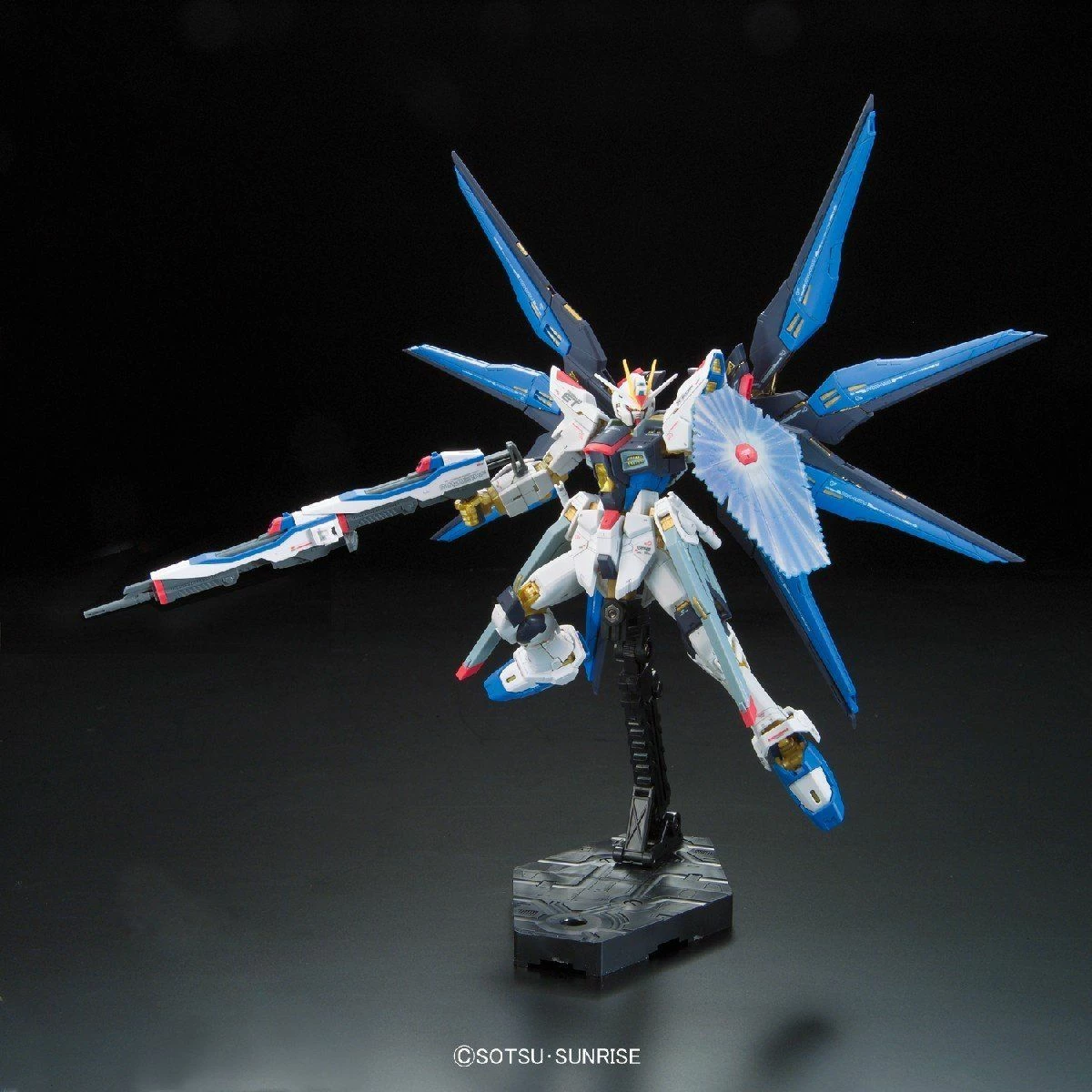 Bandai Gundam 1/144 RG #14 Seed Destiny ZGMF-X20A Strike Freedom Gundam Model Kit 7 Bandai Gundam 1/144 RG #14 Seed Destiny ZGMF-X20A Strike Freedom Gundam Model Kit - Image 7