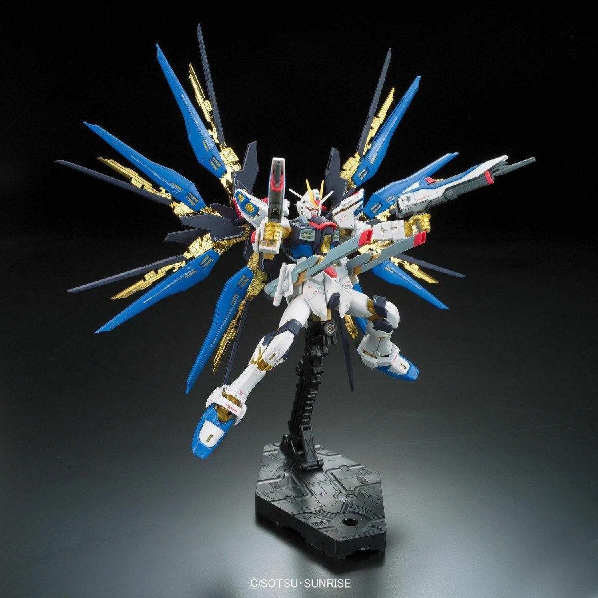 Bandai Gundam 1/144 RG #14 Seed Destiny ZGMF-X20A Strike Freedom Gundam Model Kit 8 Bandai Gundam 1/144 RG #14 Seed Destiny ZGMF-X20A Strike Freedom Gundam Model Kit - Image 8