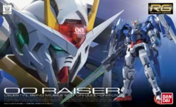 Bandai Gundam 1/144 RG #18 Gundam 00 GN-0000+GNR-010 00 Raiser Model Kit -Bandai Sales 4543112964274