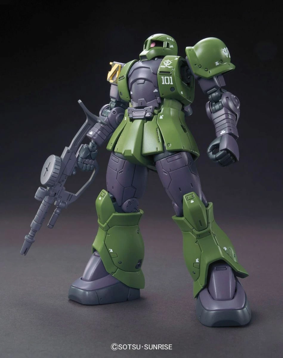 Bandai Gundam 1/144 HG #09 Gundam The Origin MS-05 Zaku I (Denim/Slender) Model Kit 2 Bandai Gundam 1/144 HG #09 Gundam The Origin MS-05 Zaku I (Denim/Slender) Model Kit - Image 2