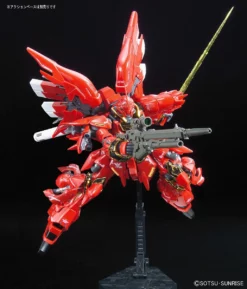 Bandai Gundam 1/144 RG #22 Unicorn MSN-06S Sinanju Model Kit -Bandai Sales 4549660075905j