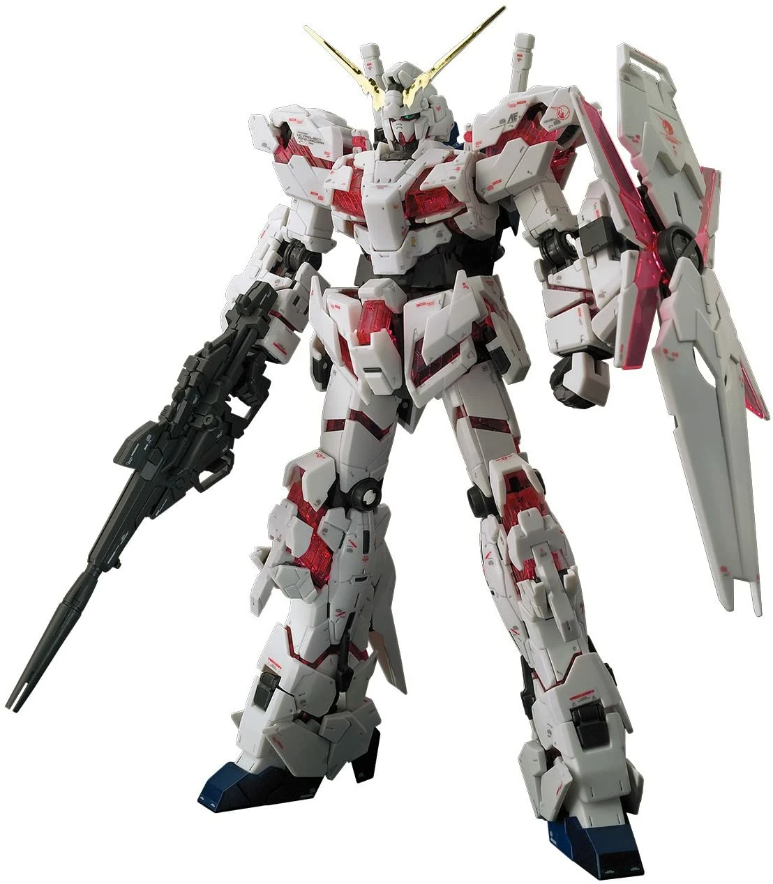 Bandai Gundam 1/144 RG #25 RX-0 Unicorn Gundam (Full Psycho Frame) Model Kit 1 Bandai Gundam 1/144 RG #25 RX-0 Unicorn Gundam (Full Psycho Frame) Model Kit