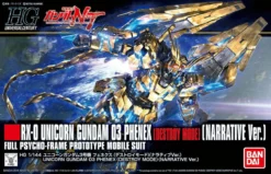 Bandai Gundam 1/144 HGUC #213 Gundam Narrative RX-0 Unicorn Gundam 03 Phenex (Destroy Mode) [Narrative Ver] Model Kit -Bandai Sales 4549660299653