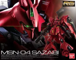Bandai Gundam 1/144 RG #29 Char's Counterattack MSN-04 Sazabi Model Kit -Bandai Sales 4549660303633