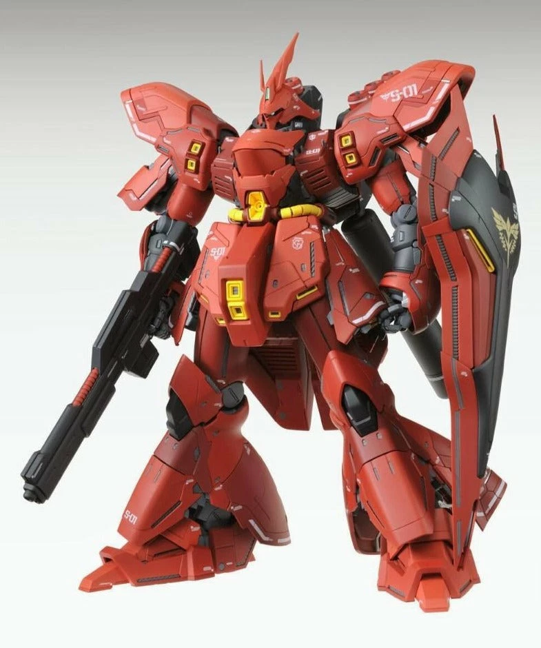 Bandai Gundam 1/100 MG Char's Counterattack MSN-04 Sazabi Ver. Ka Mobile Suit Model Kit 1 Bandai Gundam 1/100 MG Char's Counterattack MSN-04 Sazabi Ver. Ka Mobile Suit Model Kit
