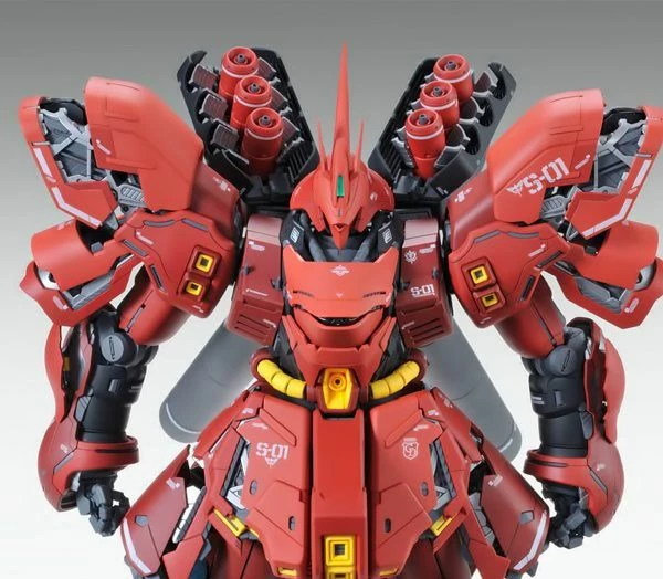 Bandai Gundam 1/100 MG Char's Counterattack MSN-04 Sazabi Ver. Ka Mobile Suit Model Kit 4 Bandai Gundam 1/100 MG Char's Counterattack MSN-04 Sazabi Ver. Ka Mobile Suit Model Kit - Image 4