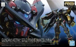 Bandai Gundam 1/144 RG #24 Seed Astray MBF-P01-Re2AMATU Gundam Astray Gold Frame Amatsu Mina Model Kit 11 Bandai Gundam 1/144 RG #24 Seed Astray MBF-P01-Re2AMATU Gundam Astray Gold Frame Amatsu Mina Model Kit -Bandai Sales 4573102554604