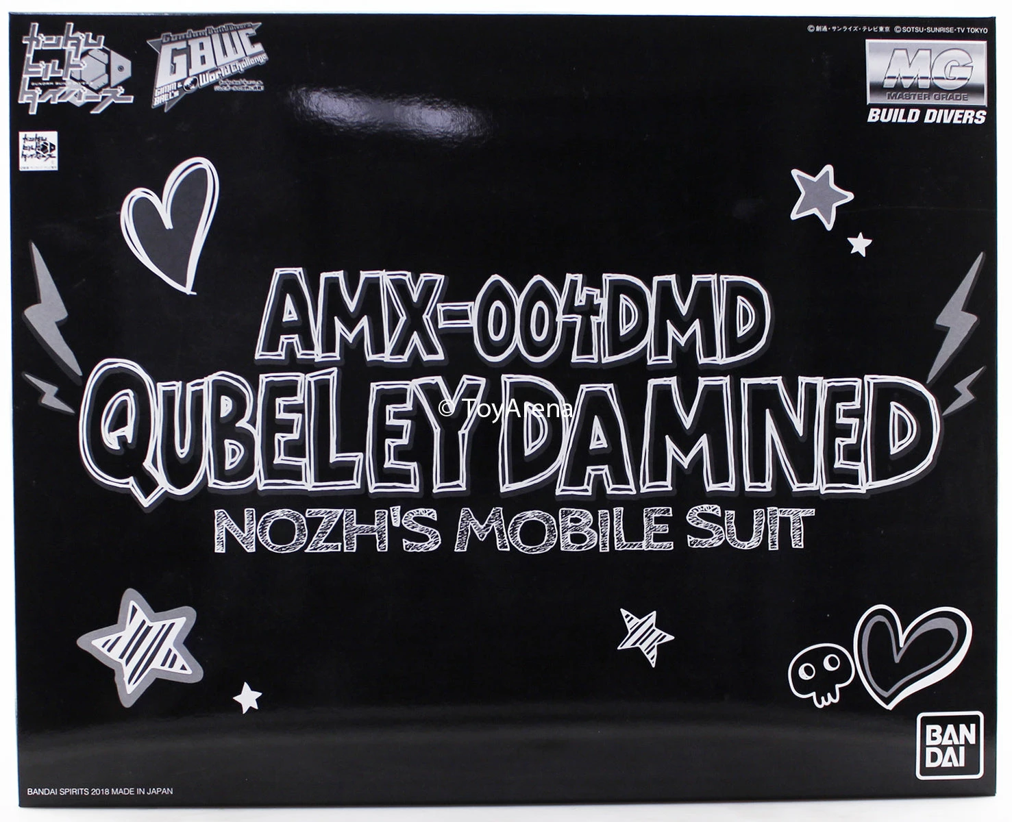 Bandai Gundam 1/100 MG GBWC AMX-004DMD Qubeley Damned Nozh's Mobile Suit Model Kit Exclusive 9 Bandai Gundam 1/100 MG GBWC AMX-004DMD Qubeley Damned Nozh's Mobile Suit Model Kit Exclusive - Image 9