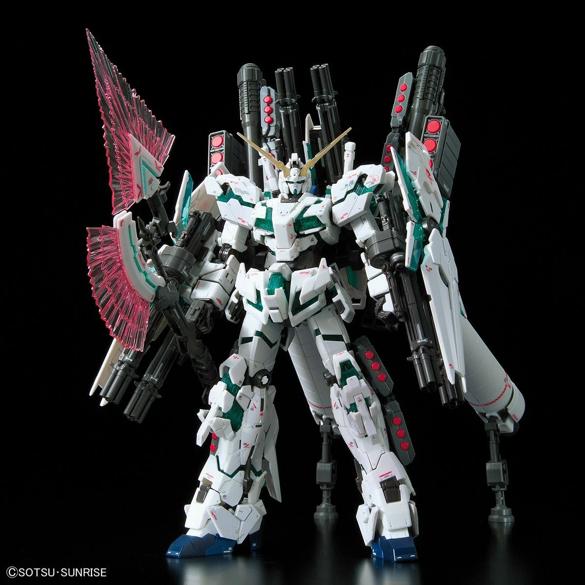 Bandai Gundam 1/144 RG #30 Unicorn RX-0 Full Armor Unicorn Gundam Model Kit 2 Bandai Gundam 1/144 RG #30 Unicorn RX-0 Full Armor Unicorn Gundam Model Kit - Image 2