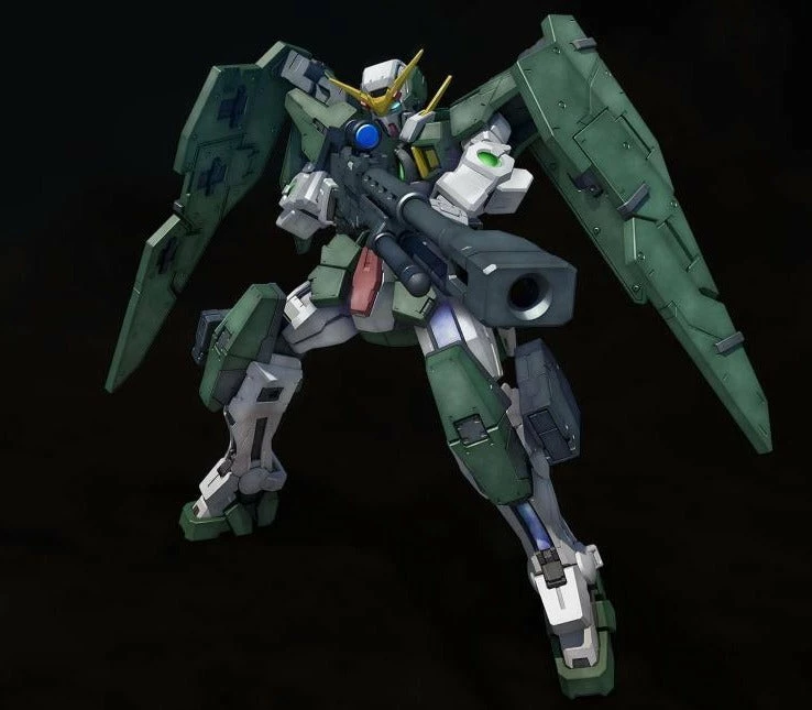 Bandai Gundam 1/100 MG Gundam 00 Celestial Being Mobile Suit GN-002 Gundam Dynames Model Kit 10 Bandai Gundam 1/100 MG Gundam 00 Celestial Being Mobile Suit GN-002 Gundam Dynames Model Kit - Image 10