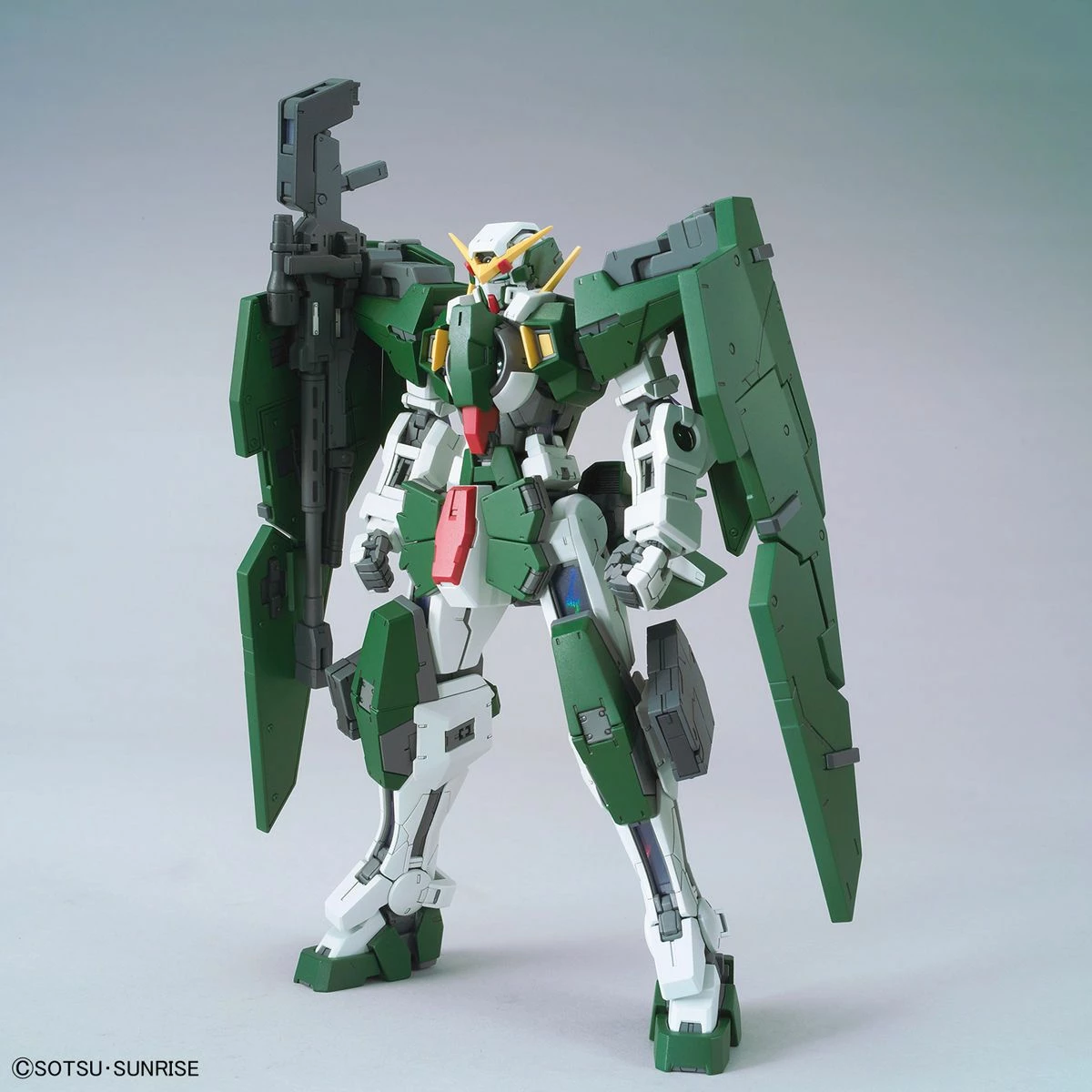 Bandai Gundam 1/100 MG Gundam 00 Celestial Being Mobile Suit GN-002 Gundam Dynames Model Kit 2 Bandai Gundam 1/100 MG Gundam 00 Celestial Being Mobile Suit GN-002 Gundam Dynames Model Kit - Image 2