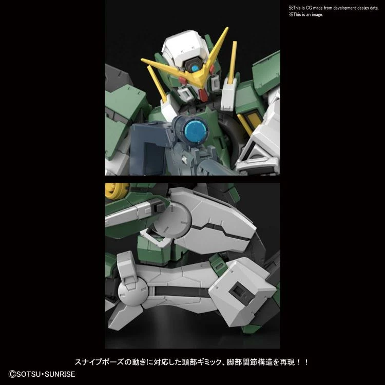 Bandai Gundam 1/100 MG Gundam 00 Celestial Being Mobile Suit GN-002 Gundam Dynames Model Kit 11 Bandai Gundam 1/100 MG Gundam 00 Celestial Being Mobile Suit GN-002 Gundam Dynames Model Kit - Image 11
