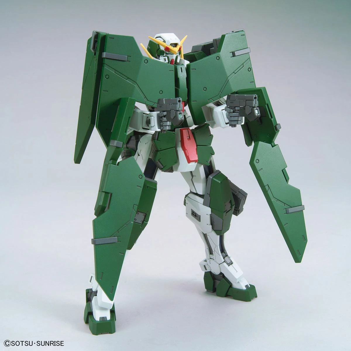 Bandai Gundam 1/100 MG Gundam 00 Celestial Being Mobile Suit GN-002 Gundam Dynames Model Kit 5 Bandai Gundam 1/100 MG Gundam 00 Celestial Being Mobile Suit GN-002 Gundam Dynames Model Kit - Image 5
