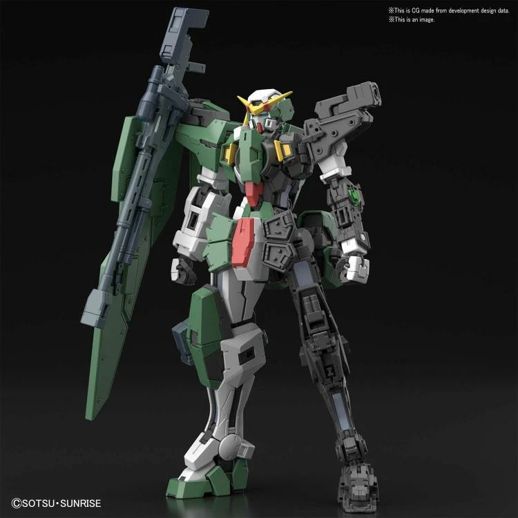 Bandai Gundam 1/100 MG Gundam 00 Celestial Being Mobile Suit GN-002 Gundam Dynames Model Kit 12 Bandai Gundam 1/100 MG Gundam 00 Celestial Being Mobile Suit GN-002 Gundam Dynames Model Kit - Image 12