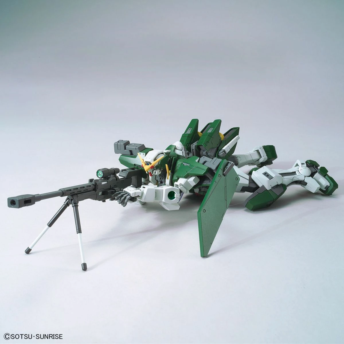 Bandai Gundam 1/100 MG Gundam 00 Celestial Being Mobile Suit GN-002 Gundam Dynames Model Kit 6 Bandai Gundam 1/100 MG Gundam 00 Celestial Being Mobile Suit GN-002 Gundam Dynames Model Kit - Image 6