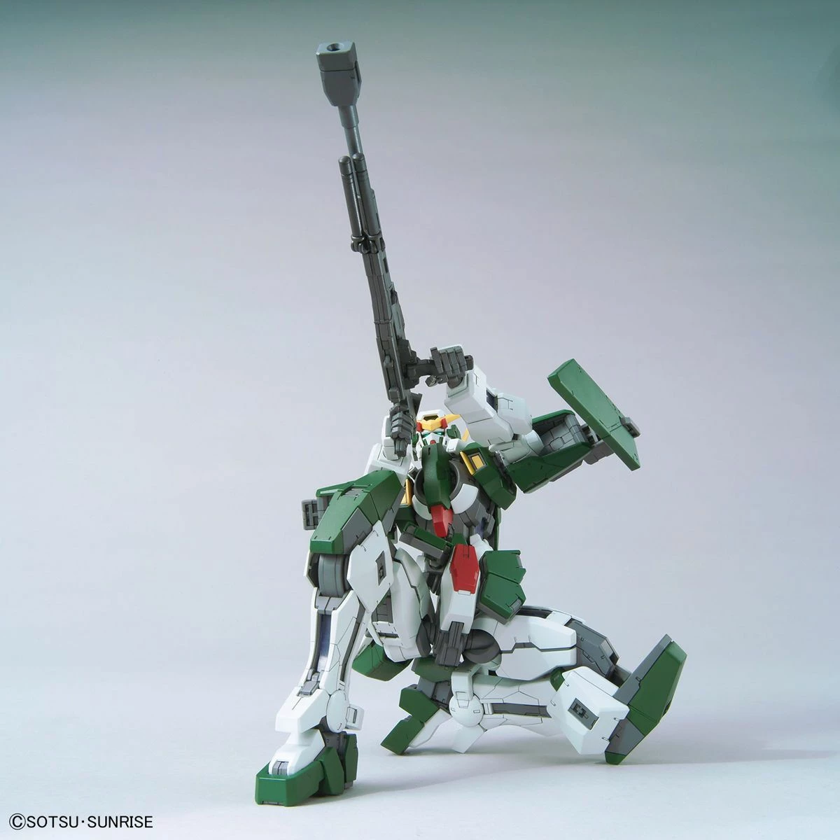 Bandai Gundam 1/100 MG Gundam 00 Celestial Being Mobile Suit GN-002 Gundam Dynames Model Kit 7 Bandai Gundam 1/100 MG Gundam 00 Celestial Being Mobile Suit GN-002 Gundam Dynames Model Kit - Image 7