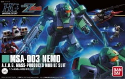 Bandai Gundam 1/144 HGUC #150 Gundam Zeta MSA-003 Nemo (Z Gundam Color) Model Kit -Bandai Sales 4573102568342