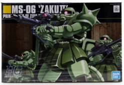 Bandai Gundam 1/144 HGUC #040 Gundam 0079 MS-06F Zaku II Model Kit -Bandai Sales 4573102573926